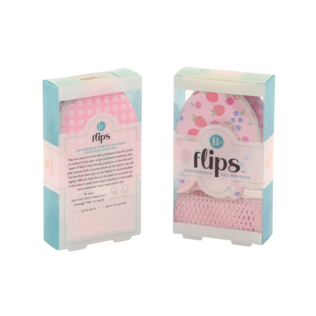 Flips Toe Pads - Strawberry