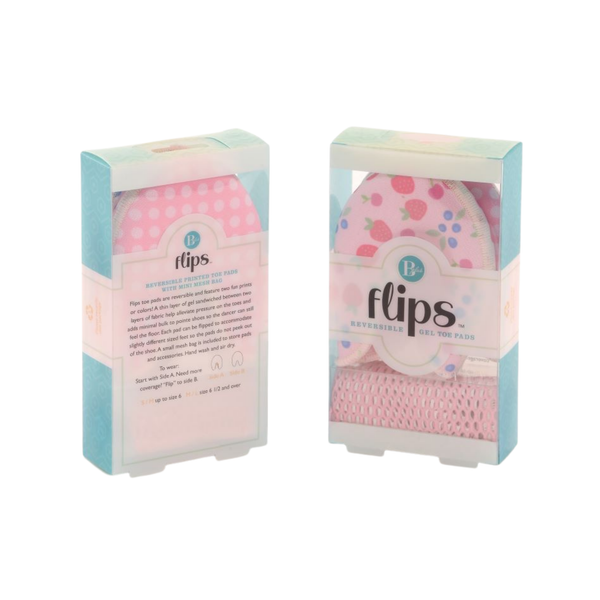 Flips Toe Pads - Strawberry