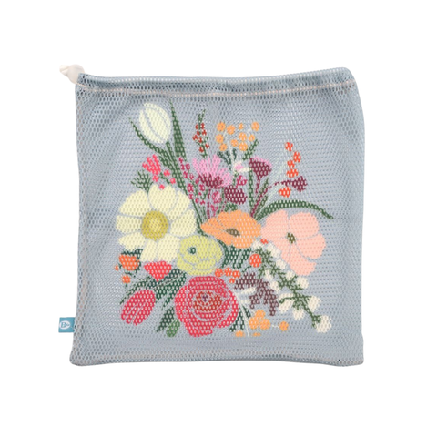 Printed Mesh Bag - Sage