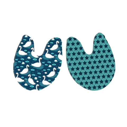Flips Toe Pads - Swan